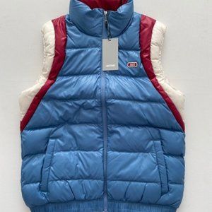Asics Tiger Quilted Down Vest  Blue